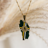 Dominica Colour Country Pendant