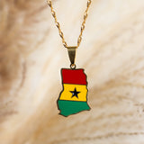 Ghana Colour Country Pendant