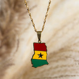 Ghana Colour Country Pendant