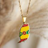 Grenada Colour Country Pendant