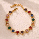 Harmony Crystal Heart - Bracelet