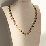 Harmony Crystal Heart - Necklace