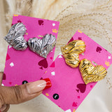 Adore Heart Studs (Gold)