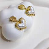 Talia Heart Drop Earrings