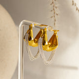 Tamsin Gold Hoops