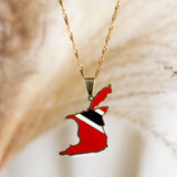 Trinidad and Tobago Colour Necklace