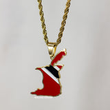 Trinidad and Tobago in Colour Necklace