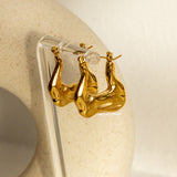 Yvette Gold Hoops